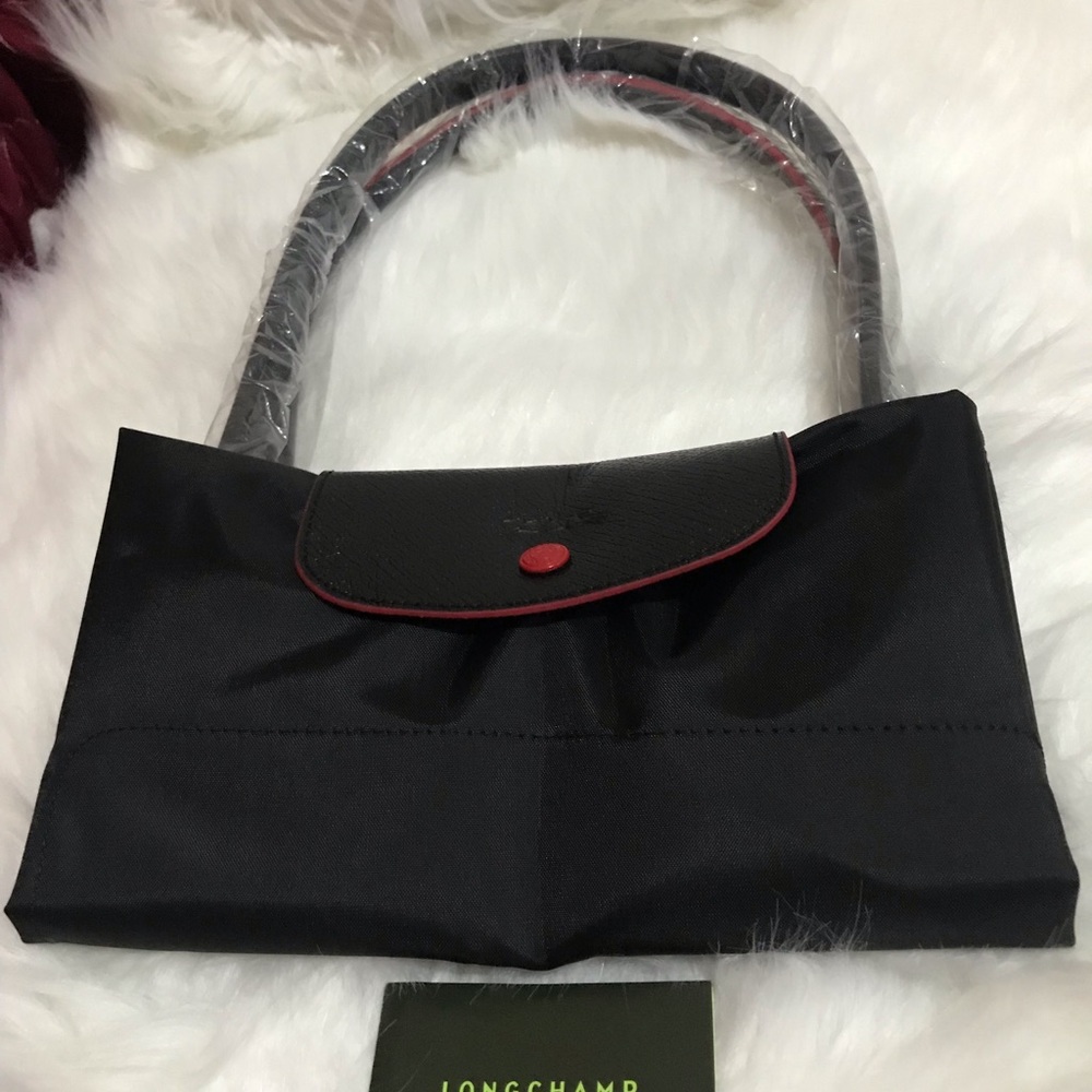 NWT. Longchamp Le Pliage CLUB Large NBLUE Tote - Picture 9 of 9